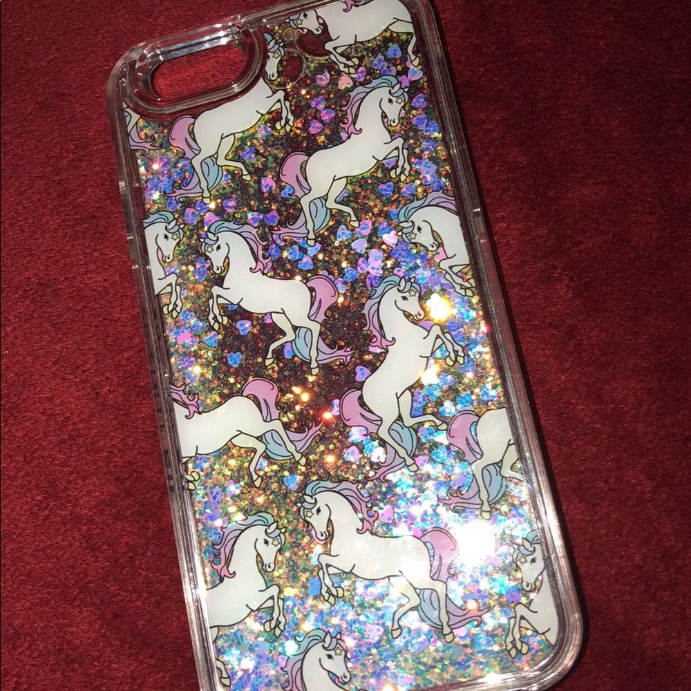 ✨✨✨ SOLD!!!!!!! ✨✨✨ Glitter Pony iPhone 6s Case 💖